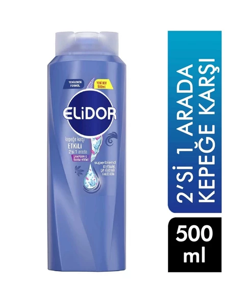 Elidor 500 Ml Kepeğe Karşı Etkili 2ın1 ürün görseli 1