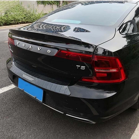 Volvo S90 Boyalı Spoiler (Pianoblack) - Resim 4