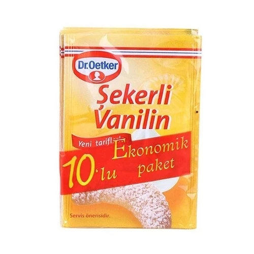 Dr.oetker Şekerli Vanilin 10lu ürün görseli 1