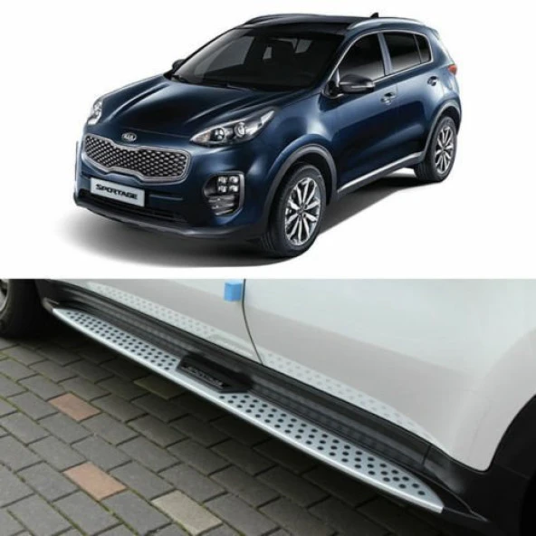 Kia Sportage yan basamak marşbiyel koruma bmw model 2016 ve Sonrası ürün görseli 1