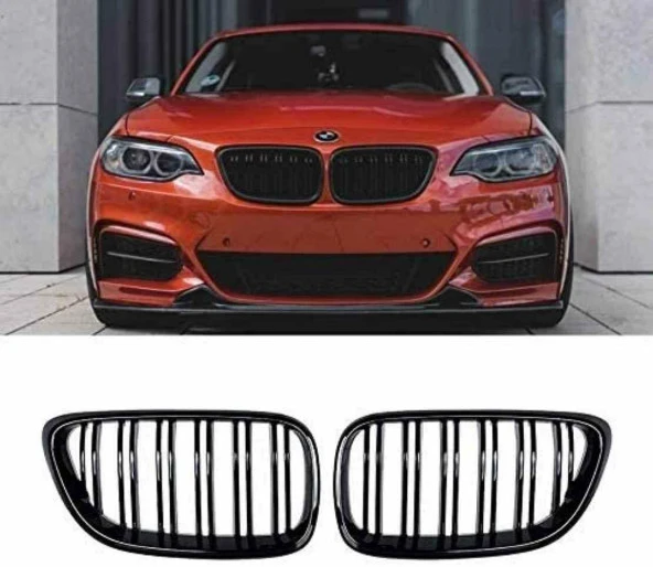 Bmw f22 m2 ön panjur ızgara böbrek 2014-2017 Arası ürün görseli 1