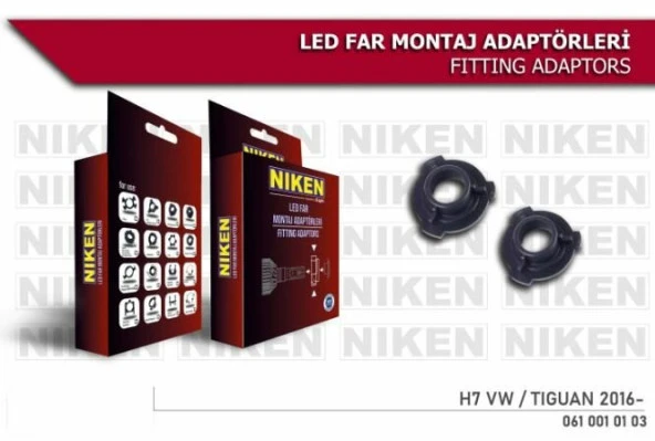 Vw Tiguan Led Xenon Montaj aparatı H7 uyumlu 2016 ve sonrası Niken ürün görseli 1