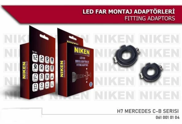 Mercedes C serisi Led Xenon Montaj aparatı H7 uyumlu Niken ürün görseli 1