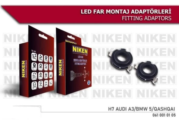 Audi A3 Led Xenon Montaj aparatı H7 uyumlu Niken ürün görseli 1