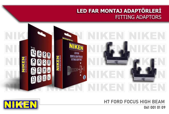 Ford Focus Xenon Montaj aparatı H7 uyumlu (uzun farlar için) Niken ürün görseli 1