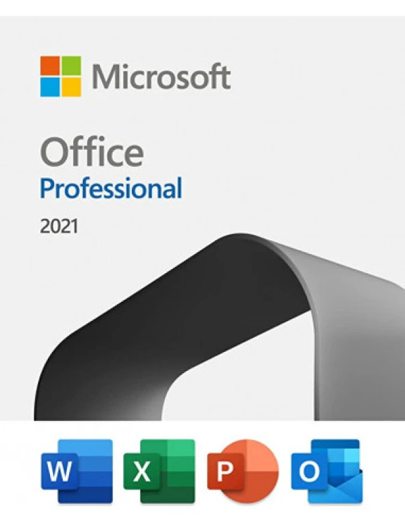 Microsoft Microsoft Office 2021 Pro Plus 1 PC Kurumsal Lisans Yazılım ürün görseli 1