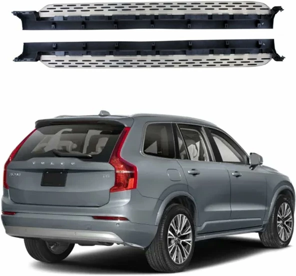 Volvo Xc90 siyah yan basamak 2018 sonrası oem model ürün görseli 1