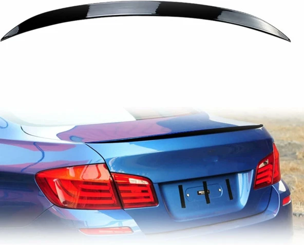 Bmw F10 M5 boyalı (Pianoblack) spoiler 2009-2016 arası ürün görseli 1