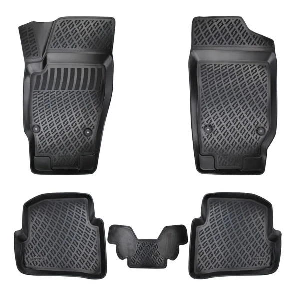 Vw Polo 9N 3D havuzlu paspas 2002-2009 arası Rizline ürün görseli 1