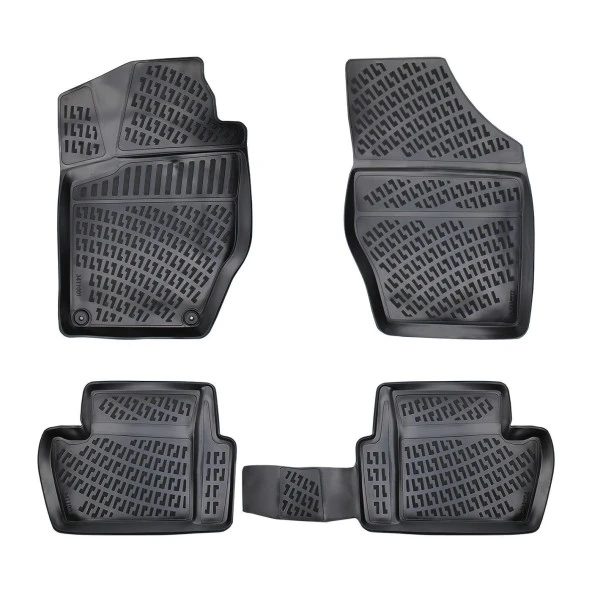 Ds 4 Crossback 3D Paspas Siyah 2010-2018 arası Rizline ürün görseli 1