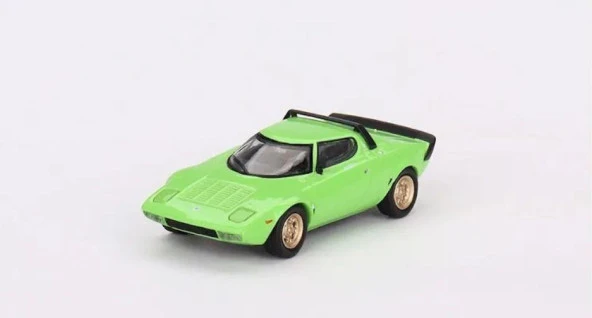 Mini GT 625 Lancia Stratos HF Stradale Verde Chiaro LHD Model Araba ürün görseli 1