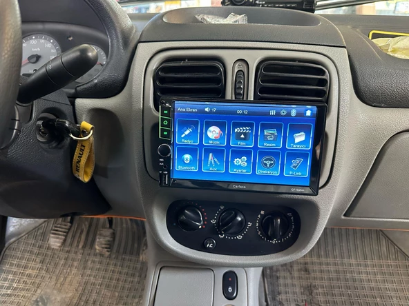 CARFACE Clio Double Teyp-Clio Dabıl Ekran - Resim 2