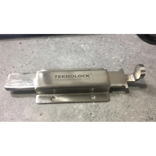 TEKNOLOCK Paslanmayan Çelik Sürgü - Resim 6
