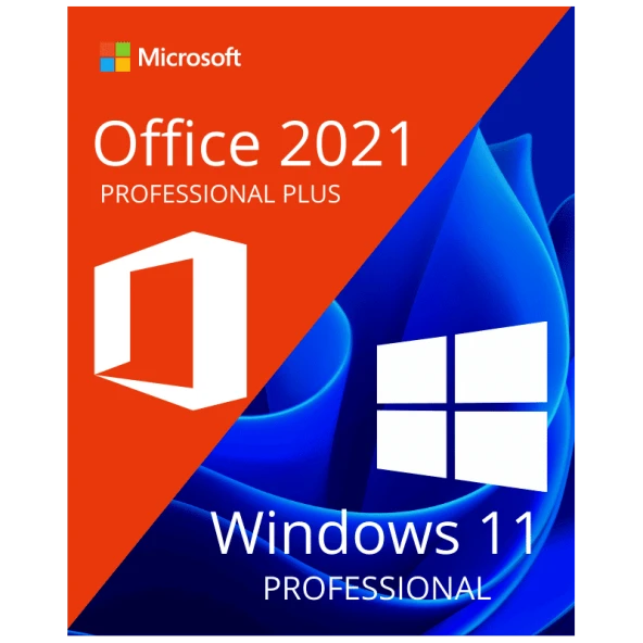 Office 2021 Pro Plus + (Windows 11 Pro Lisans Hediye) ESD Lisans ürün görseli 1