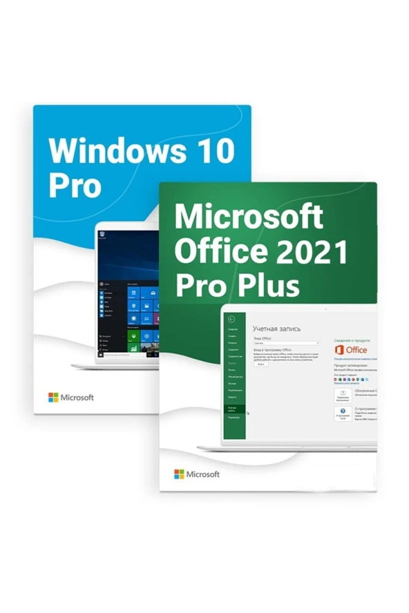 Office 2021 PRO PLUS + WİNDOWS 10 PRO LİSANS ANAHTARI - Orijinal Resmi Key ESD Lisans ürün görseli 1