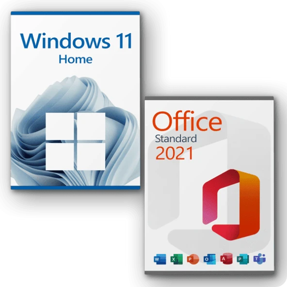 MICROSOFT Windows 11 Home + Office 2021 Pro Plus Dijital Lisans Anahtarı Hemen Teslim ürün görseli 1