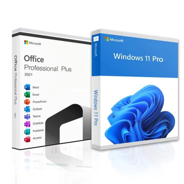 Windows 11 Home '' Office 2021 Pro Plus 32-64 Bit Türkçe-İngilizce Global Destekli ürün görseli 1