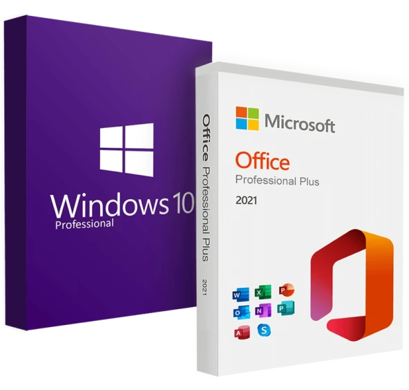 MICROSOFT Windows 10 Pro + Office 2021 Pro Plus Dijital Lisans Anahtarı ürün görseli 1