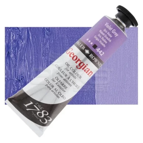 Daler Rowney Georgian Yağlı Boya 38ml 442 Violet Grey ürün görseli 1