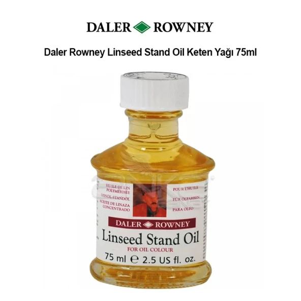 Daler Rowney Linseed Stand Oil Keten Yağı 75ml ürün görseli 1