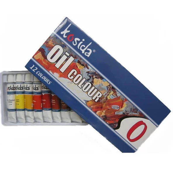 Kosida Yağlı Boya 12x12ml Set O1212 ürün görseli 1