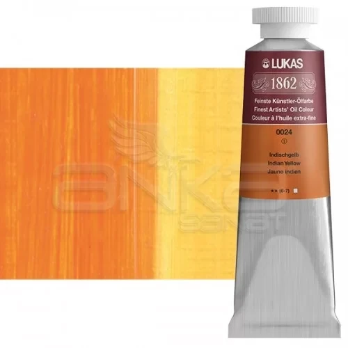 Lukas 1862 37ml Yağlı Boya Seri:1 No:0024 Hint Sarısı ürün görseli 1