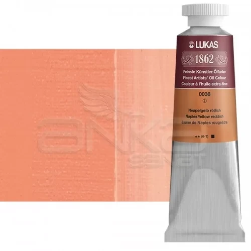 Lukas 1862 37ml Yağlı Boya Seri:1 No:0036 Neapel Sarısı ürün görseli 1