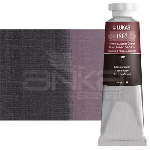 Lukas 1862 37ml Yağlı Boya Seri:1 No:0101 Cassel Kahverengi ürün görseli 1