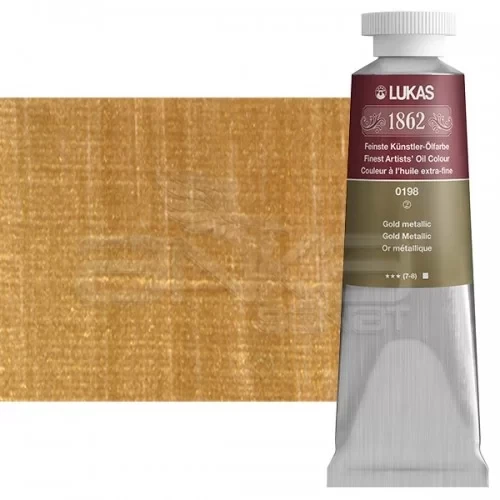 Lukas 1862 37ml Yağlı Boya Seri:2 No:0198 Altın Metalik ürün görseli 1