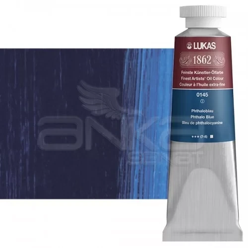 Lukas 1862 37ml Yağlı Boya Seri:1 No:0145 Helio-Saf Mavi ürün görseli 1