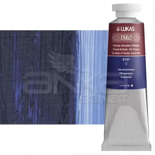 Lukas 1862 37ml Yağlı Boya Seri:1 No:0137 Ultra Marin-Koyu ürün görseli 1