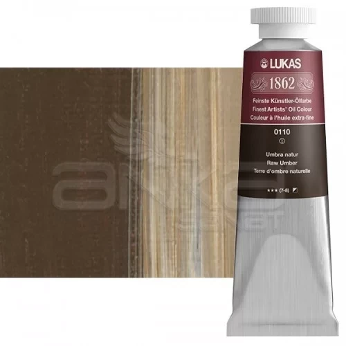 Lukas 1862 37ml Yağlı Boya Seri:1 No:0110 Ham Umbra Naturel ürün görseli 1