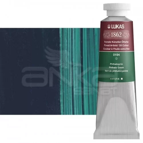 Lukas 1862 37ml Yağlı Boya Seri:1 No:0194 Helio Saf Yeşil-Orta ürün görseli 1