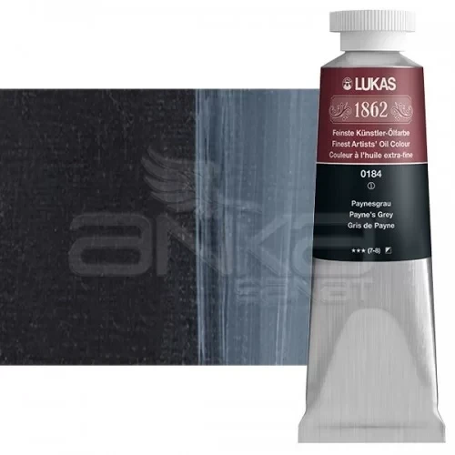 Lukas 1862 37ml Yağlı Boya Seri:1 No:0184 Paynes Gri ürün görseli 1