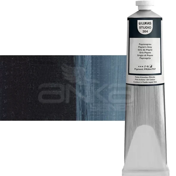 Lukas Studio Yağlı Boya 200ml 384 Paynes Grey ürün görseli 1