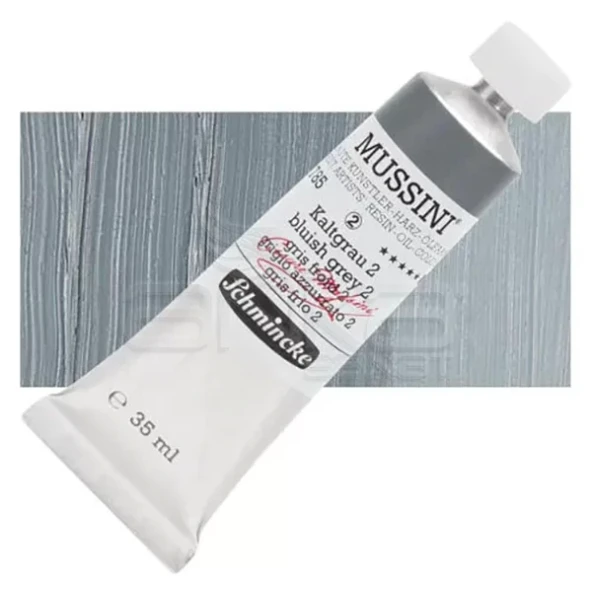 Mussini 35ml Yağlı Boya Seri:2 No:785 Bluish Grey 2 ürün görseli 1
