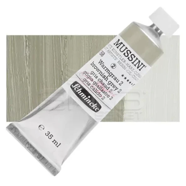 Mussini 35ml Yağlı Boya Seri:2 No:788 Brownish Grey 2 ürün görseli 1