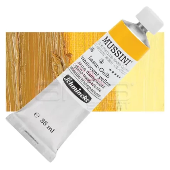 Mussini 35ml Yağlı Boya Seri:3 No:238 Translucent Yellow ürün görseli 1