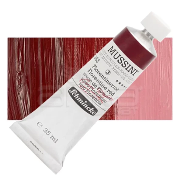 Mussini 35ml Yağlı Boya Seri:3 No:353 Florentine Red ürün görseli 1