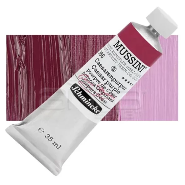 Mussini 35ml Yağlı Boya Seri:3 No:366 Caesar Purple ürün görseli 1