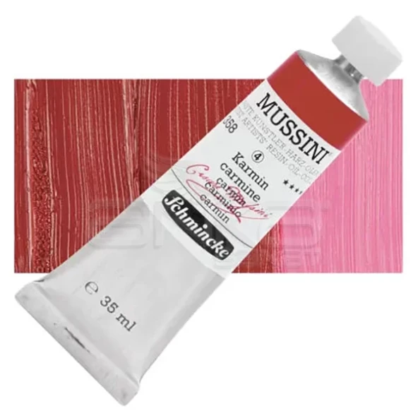 Mussini 35ml Yağlı Boya Seri:4 No:358 Carmine ürün görseli 1