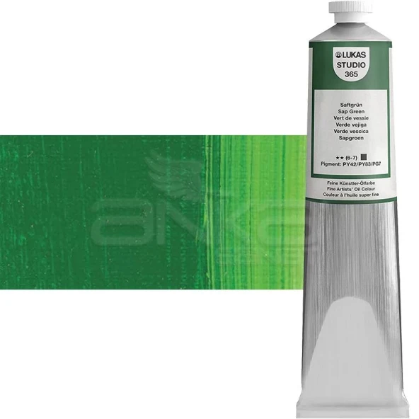 Lukas Studio Yağlı Boya 200ml 365 Sap Green ürün görseli 1
