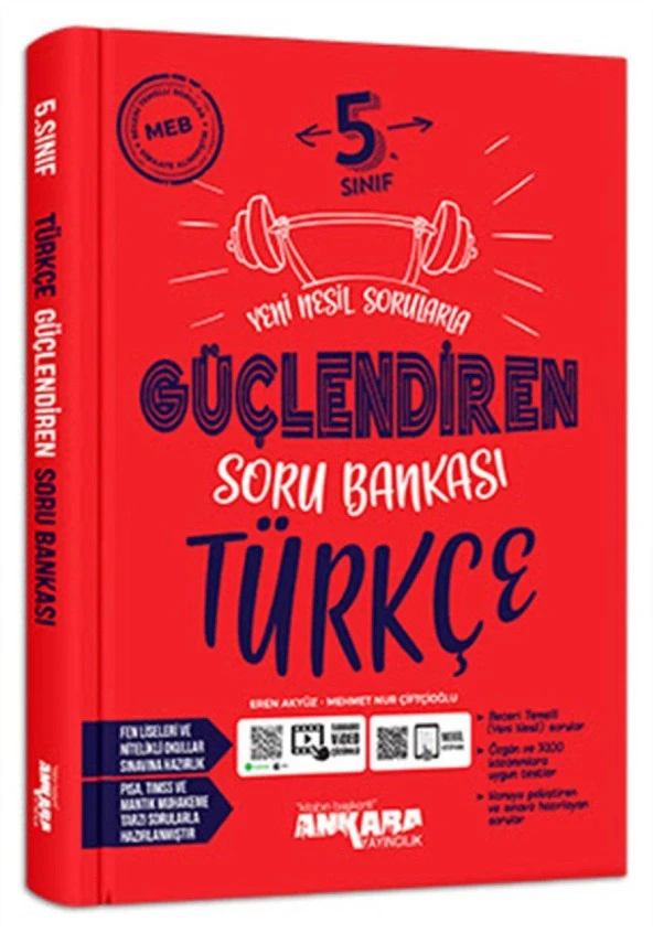Ankara Yayıncılık 5.Sınıf Güçlendiren Türkçe Soru Bankası ürün görseli 1