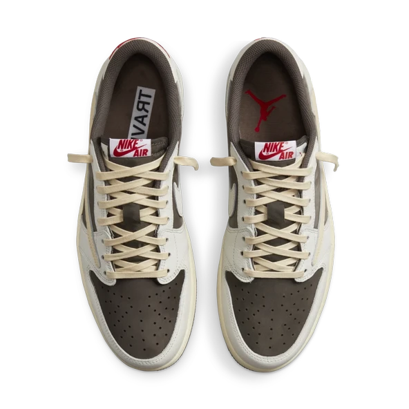 PTTAVM: Nike Air Jordan 1 Low Travis Scott Reverse Mocha Sneaker