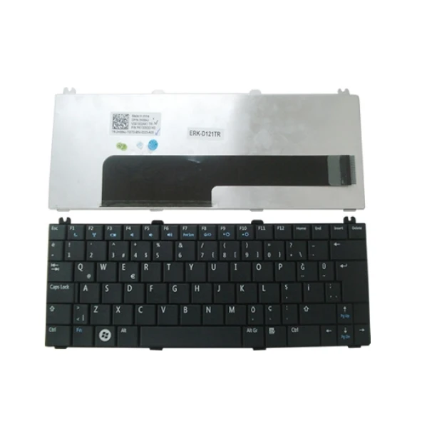 Dell Mini 12, İnspiron 1210 Türkçe Netbook Klavyesi - Siyah / 0H584J, V091302AK1 TR, PK1305G01K0 ürün görseli 1