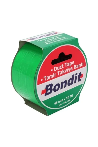 BNC198 TAMİR TAKVİYE BANTI YEŞİL 48 mm 10 mt BONDİT ürün görseli 1
