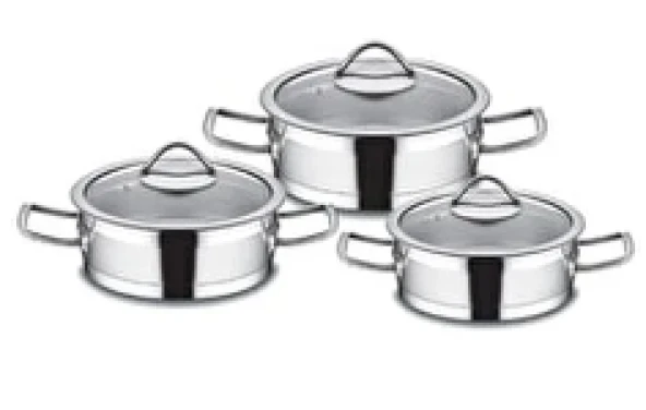 SIRMA 3 LÜ OMLET SET 16-18-20CM*4 ürün görseli 1