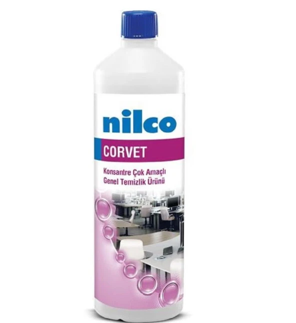 Nilco CORVET 1 L/1,02 KG KONSANTRE ÇOK AMAÇLI GENEL TEMİZLİK ÜRÜNÜ ürün görseli 1