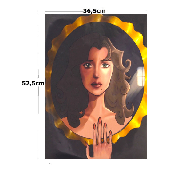 Kadın Poster Tablo 36,5cmX 52,5cm ürün görseli 1
