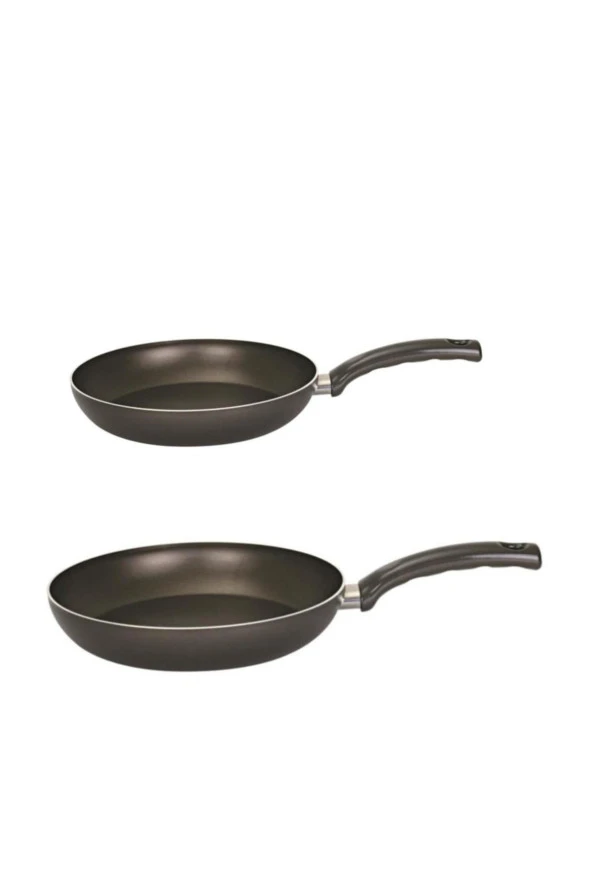 Mehtap Onyx Teflon Tava Seti 22 CM ve 26 CM ürün görseli 1